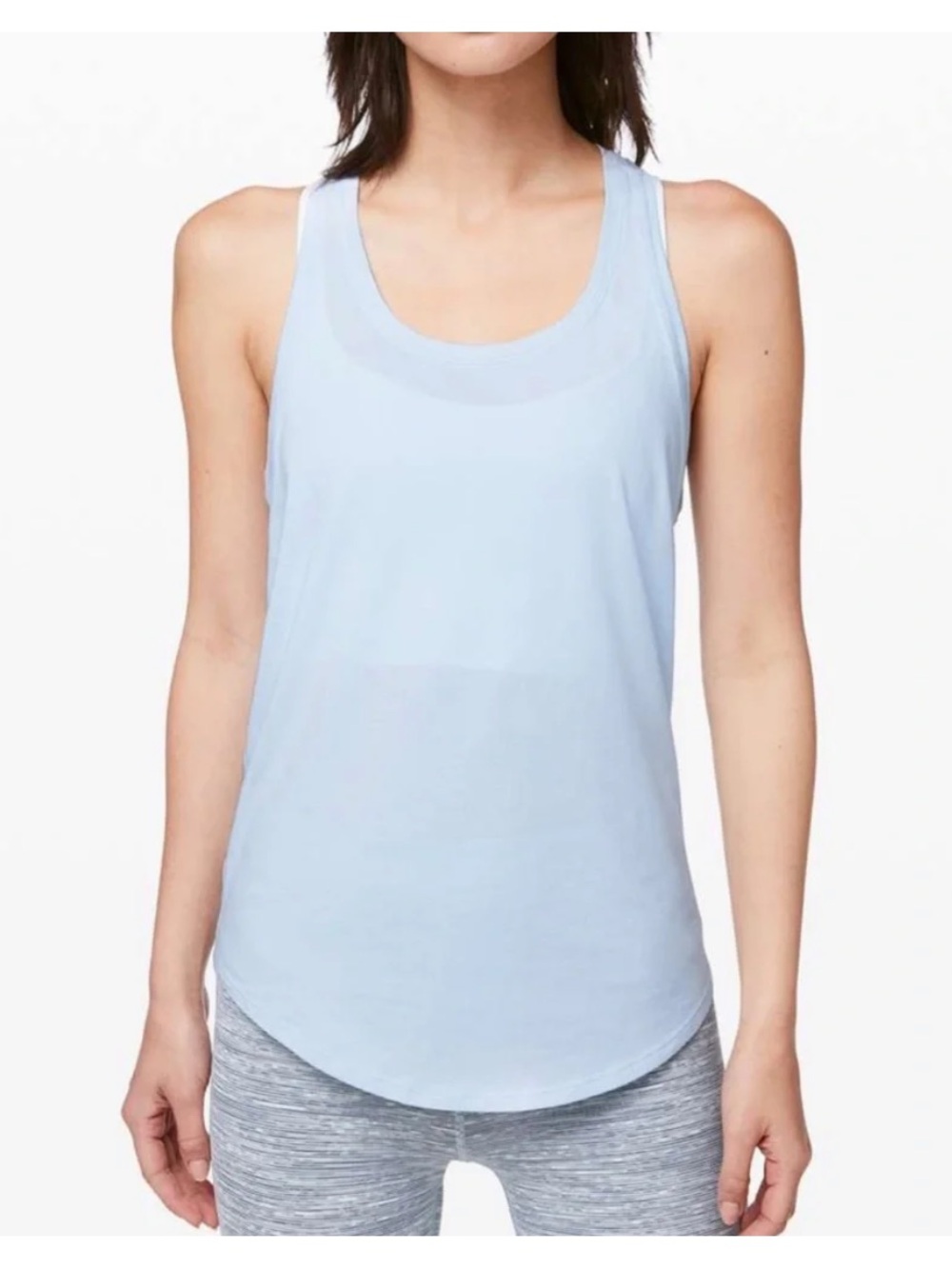 lululemon athletica Light Blue Love Tank Top